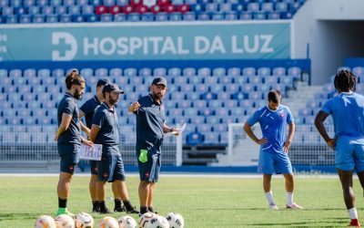 Jogo-treino em Mafra na paragem dos campeonatos