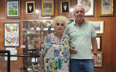 Sócia há 70 anos estreia-se no Museu do Belenenses