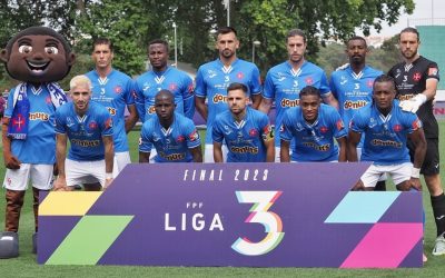 Vice-Campeões: O Jamor vestiu-se de azul para receber a Final da Liga 3