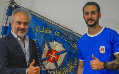 Médio ofensivo Felipe Dini chega ao Restelo por empréstimo do Portimonense