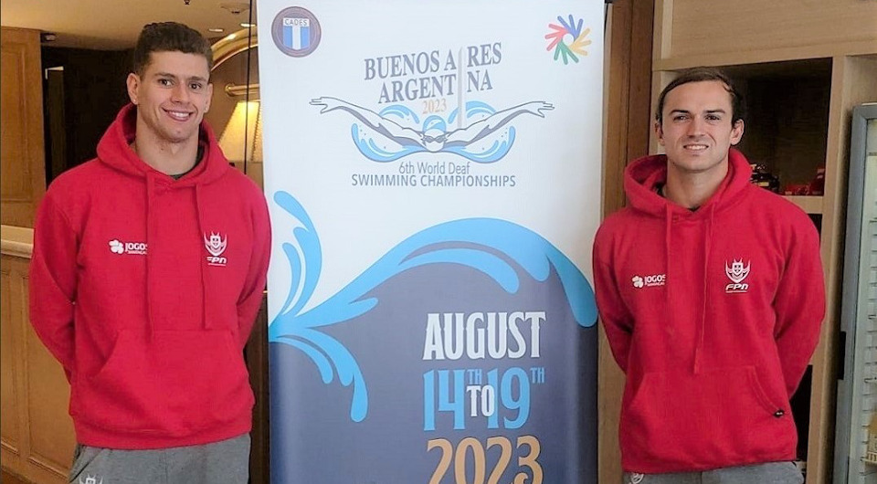 Campeonato do Mundo de Natação para Surdos | Miguel Cruz e Tiago Neves 2023