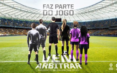 FPF lança campanha “Vem Arbitrar”