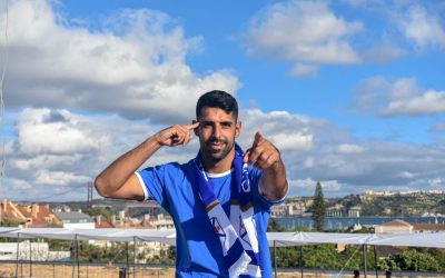 João Paredes chega ao Restelo para reforçar a linha ofensiva