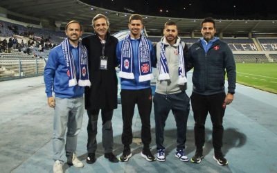 Tóquio 2025: Nadadores do Belenenses homenageados no Estádio do Restelo
